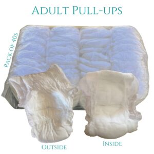 Adult Pull Ups & Slips Monthly Combo 80's